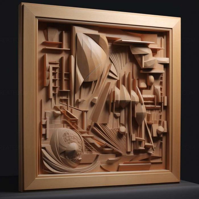 نموذج ثلاثي الأبعاد لآلة CNC 3D Art 